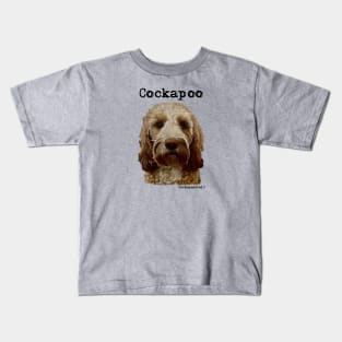 Golden Apricot Cockapoo / Spoodle and Doodle Dog Kids T-Shirt